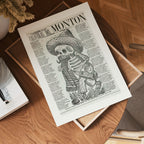 Calaveras Del Monton poster visad rakt fram – Bozetto affisch i hög tryckkvalitet