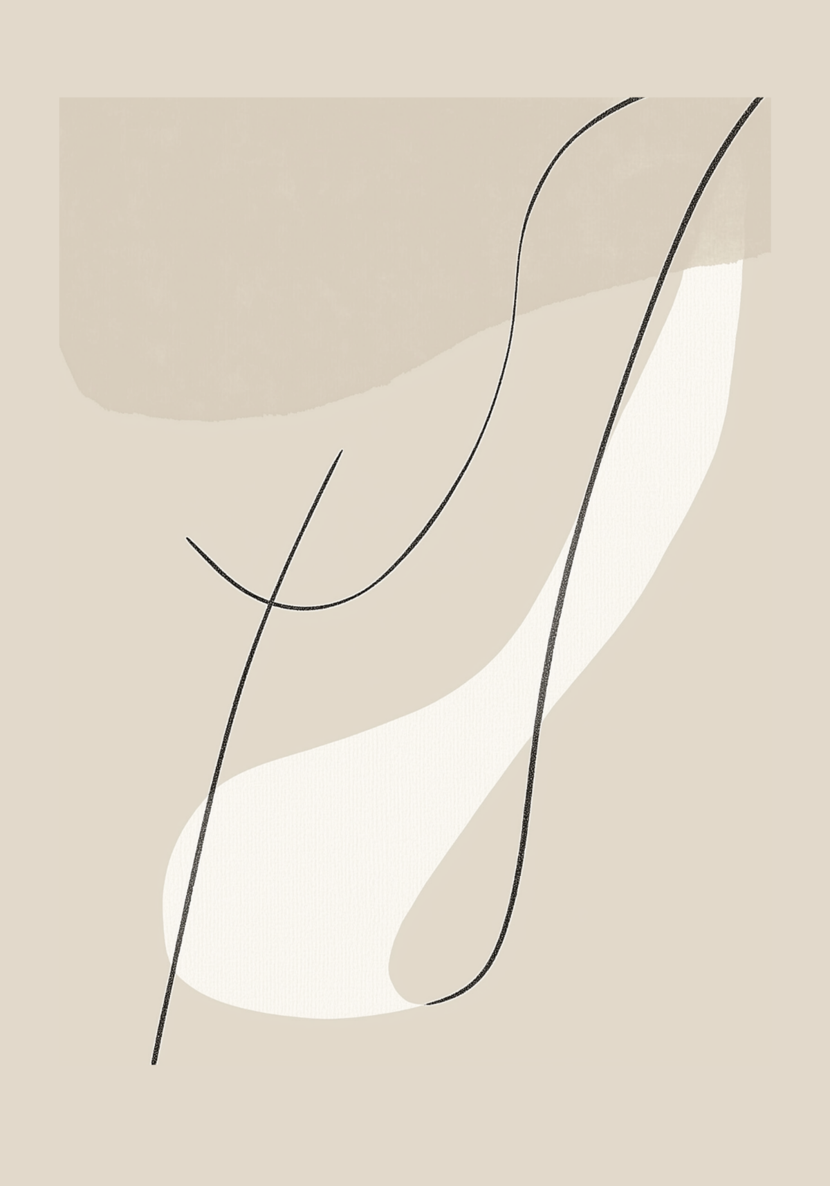 Abstract Lines No.2 – köp enkelt hos Bozetto konsttryck i hög kvalitet i hög kvalitet