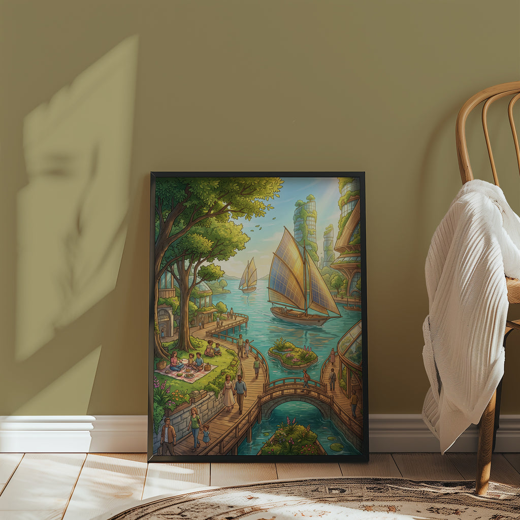 Harbour Town Poster – i rum 4