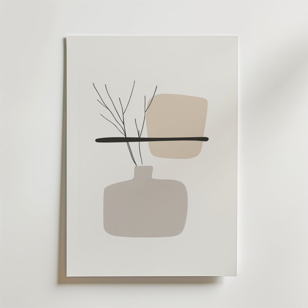 Nordic Still Life – stilfullt konsttryck från Bozetto, tryckt på matt finpapper i hög tryckkvalitet