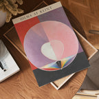 Hilma af Klint The Heart of – affisch med stilfullt motiv från Bozetto i hög kvalitet