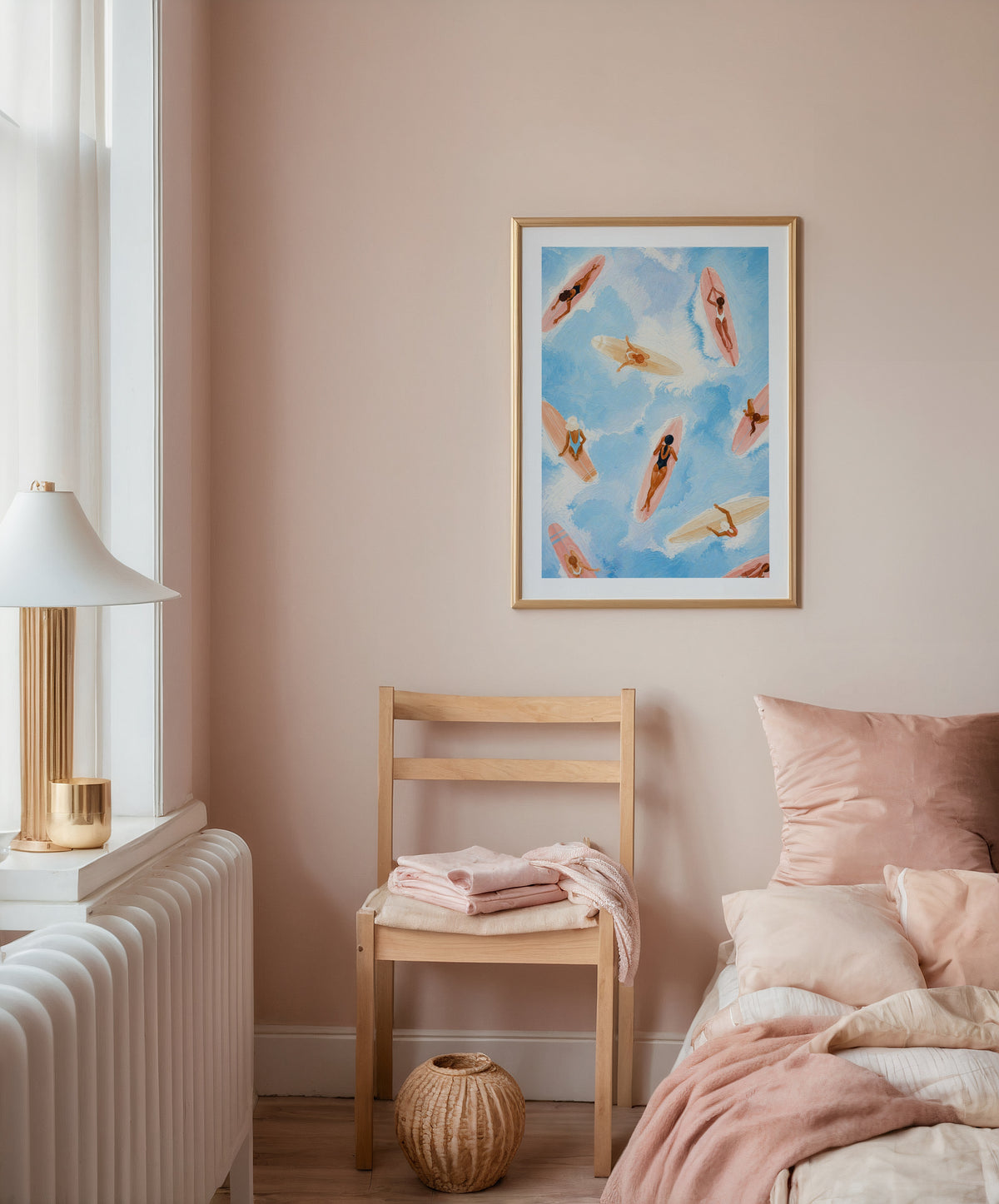 Surf Escape poster i stilrent hem med modern inredning – köp enkelt hos Bozetto i hög kvalitet
