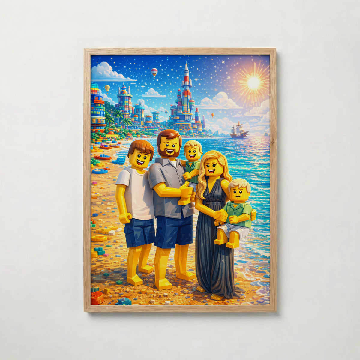 Personlig Poster Lego - Skapa din egen design