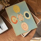Hilma af Klint The Four Worlds – stilfullt konsttryck från Bozetto, tryckt på matt finpapper