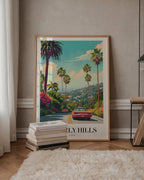The Beverly Hills poster visad rakt fram – Bozetto affisch i hög tryckkvalitet i hög tryckkvalitet