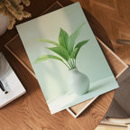 Lily Plant In Vase poster visad rakt fram – Bozetto affisch i hög tryckkvalitet i hög tryckkvalitet