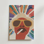 Fear and Loathing Retro – stilfullt konsttryck från Bozetto, tryckt på matt finpapper