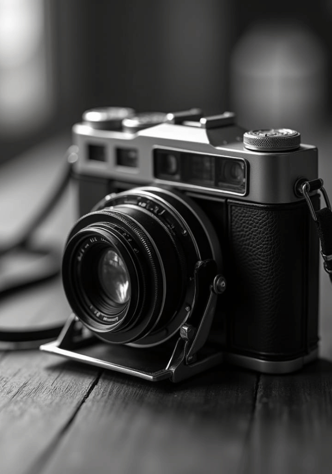 Old School Camera – köp enkelt hos Bozetto konsttryck i hög kvalitet i hög kvalitet