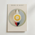 Hilma af Klint The Sun Within – stilfullt konsttryck från Bozetto, tryckt på matt finpapper