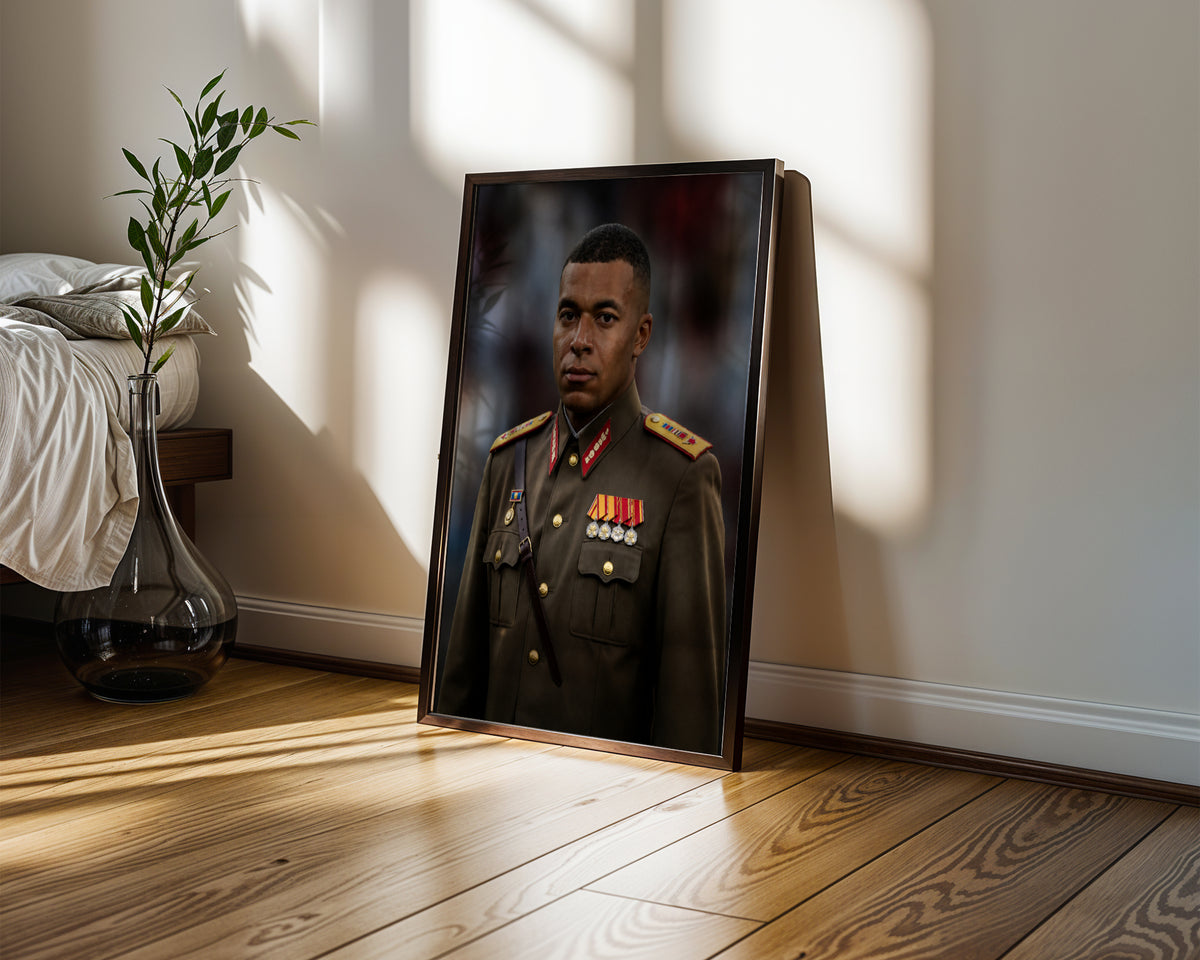 Plakat Dyktator Mbappé