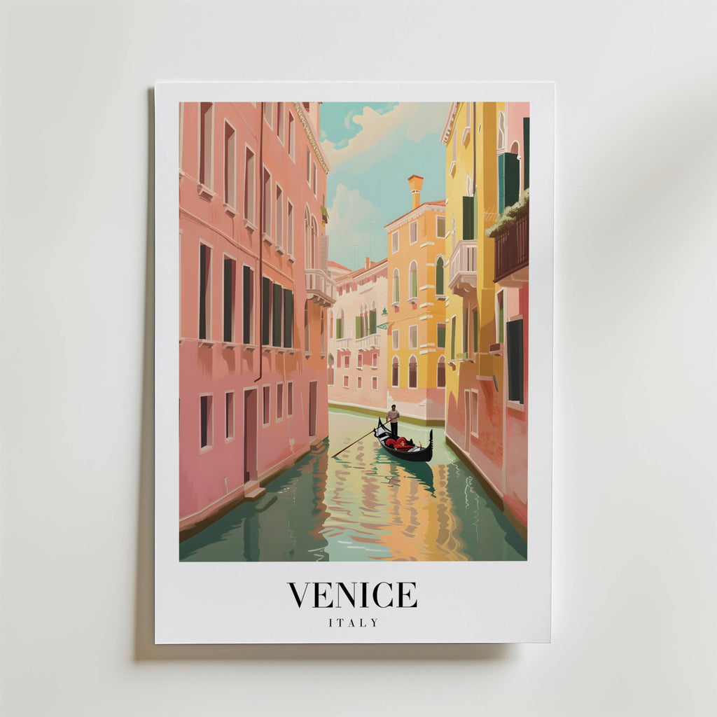 The Venice – stilfullt konsttryck från Bozetto, tryckt på matt finpapper i hög tryckkvalitet
