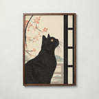 Midnight Sakura poster visad rakt fram – Bozetto affisch i hög tryckkvalitet i hög tryckkvalitet