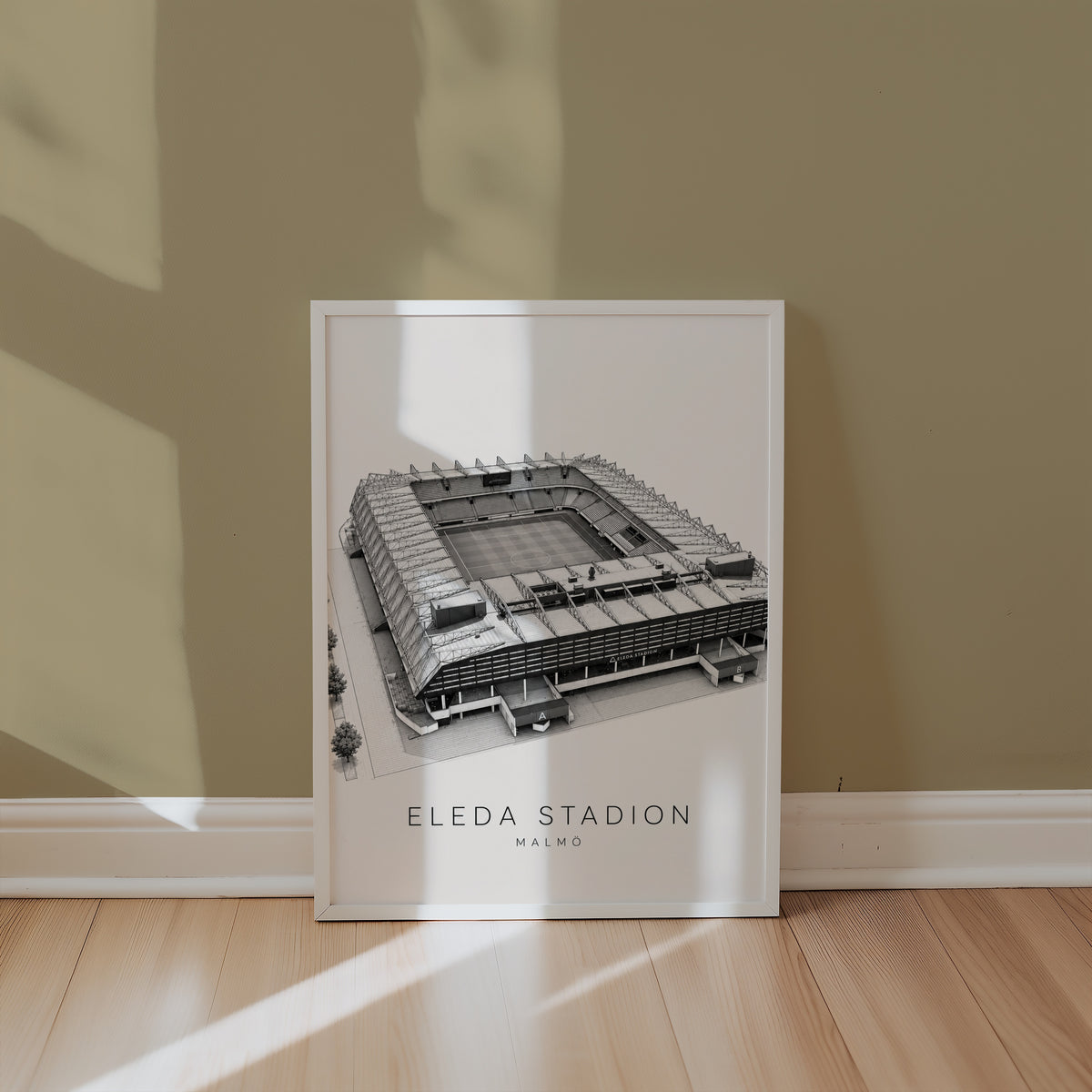 Eleda Stadion poster i stilrent hem med modern inredning – köp enkelt hos Bozetto