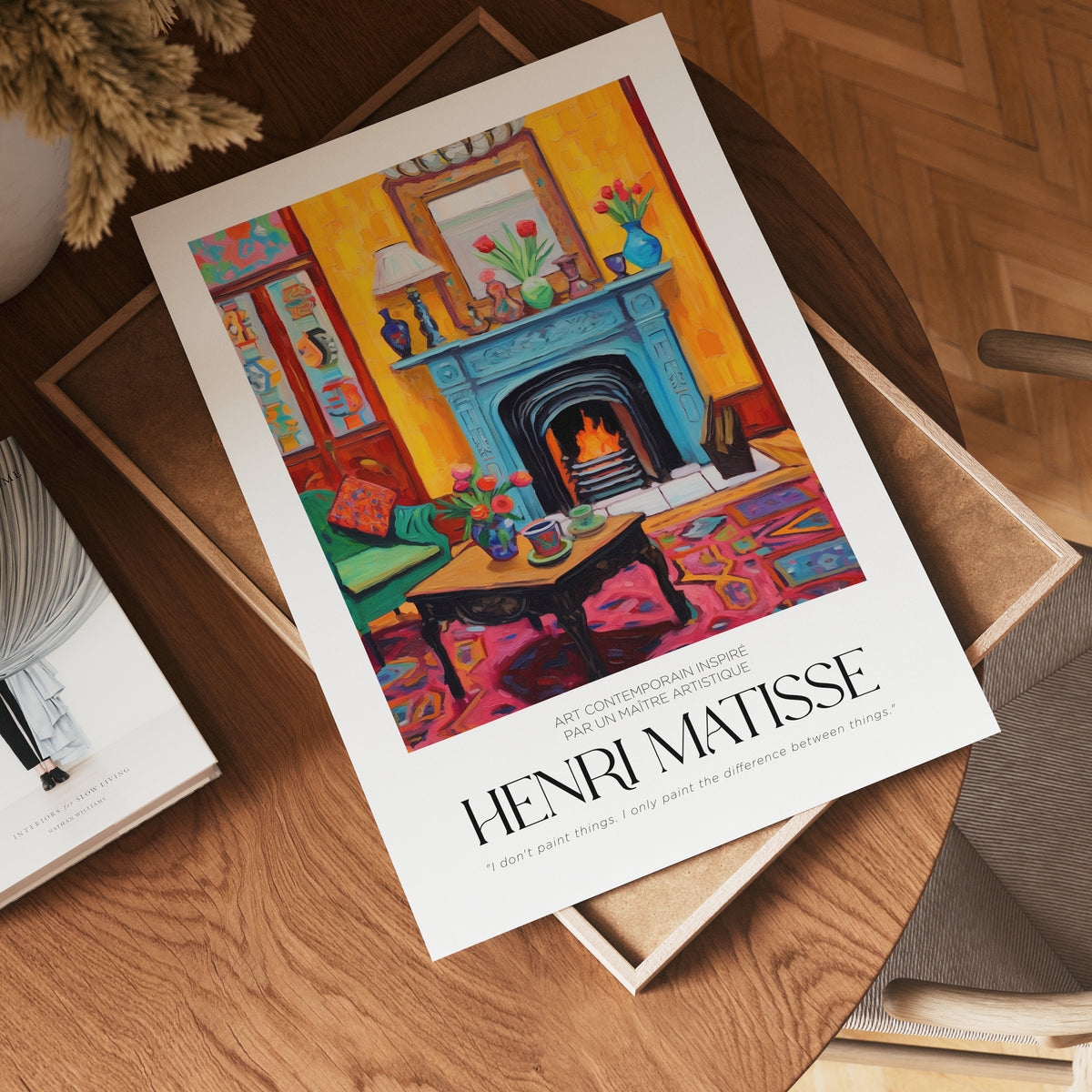 Maison Intérieure Matisse – affisch med stilfullt motiv från Bozetto i hög kvalitet