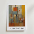 Muted Scaffold Mark Rothko – stilfullt konsttryck från Bozetto, tryckt på matt finpapper