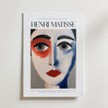 Le Portrait Abstrait Matisse – stilfullt konsttryck från Bozetto, tryckt på matt finpapper