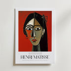 Two Sides of Her Matisse – stilfullt konsttryck från Bozetto, tryckt på matt finpapper
