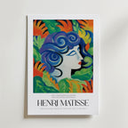 La Muse Végétale Matisse – stilfullt konsttryck från Bozetto, tryckt på matt finpapper