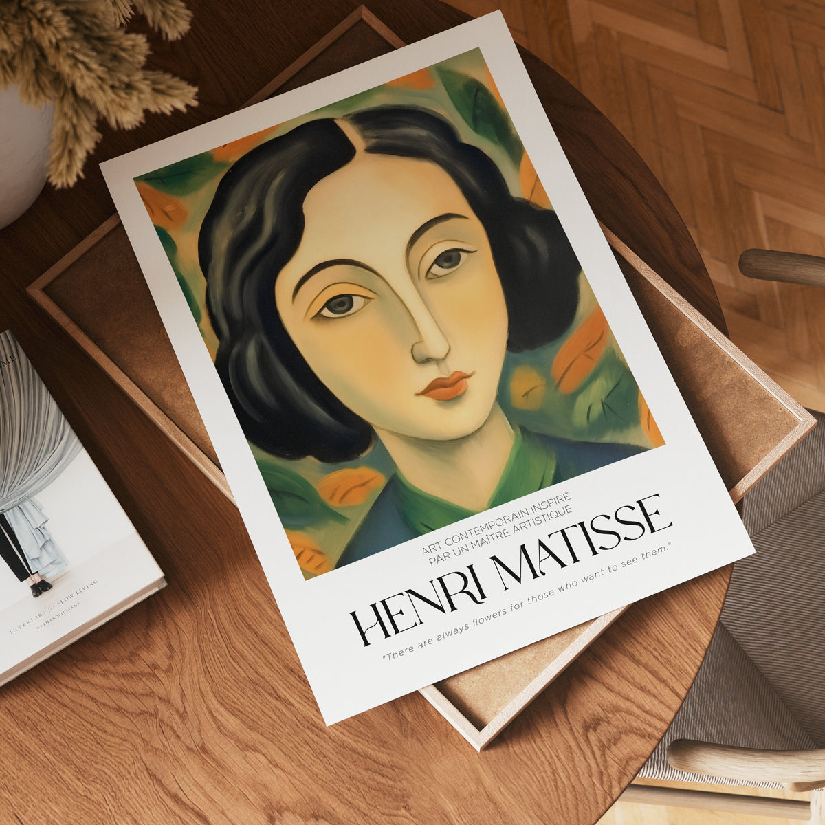 Quiet Wonder Matisse poster visad rakt fram – Bozetto affisch i hög tryckkvalitet