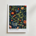 William Morris Midnight Orchard affisch på neutral bakgrund – poster från Bozetto