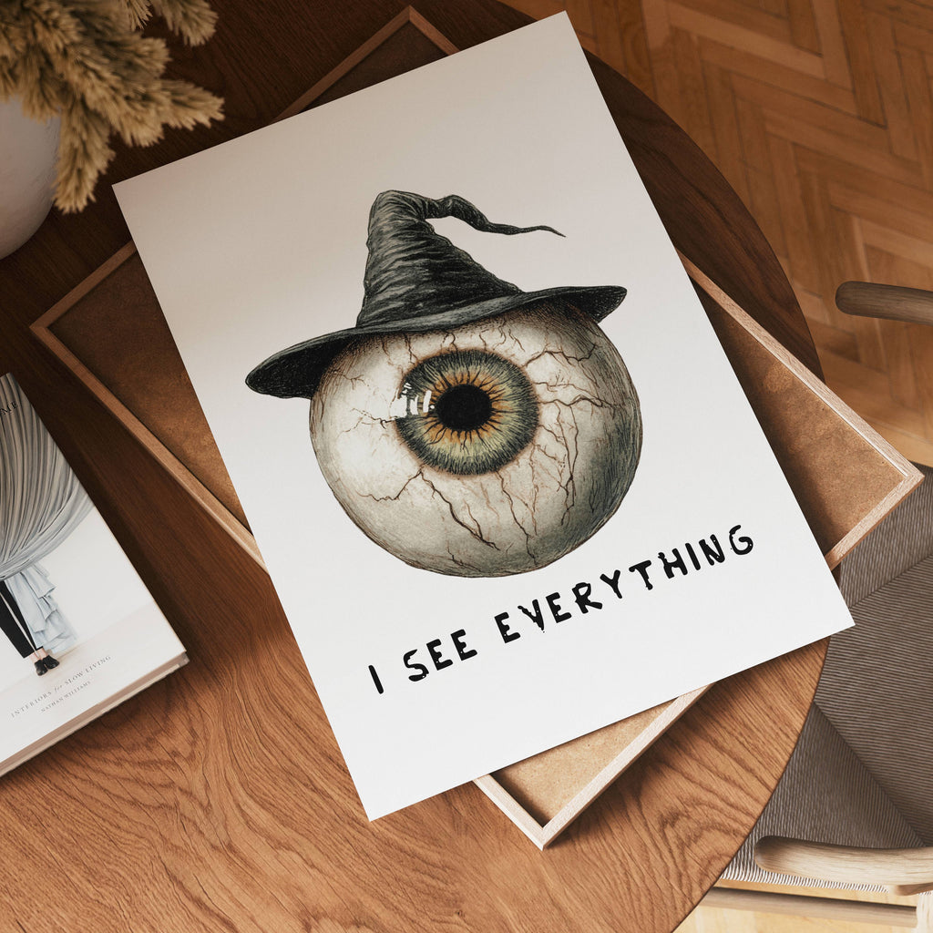 I See Everything poster i olika storlekar – köp enkelt hos Bozetto i hög kvalitet