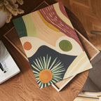 Abstract Botanic Swirl – affisch med stilfullt motiv från Bozetto i hög kvalitet