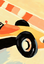 Race Day – Bozetto poster i hög kvalitet, perfekt för varje rum i hemmet i hög tryckkvalitet