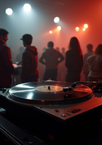 Oldschool Disco – affisch med snyggt motiv, köp enkelt hos Bozetto i flera storlekar