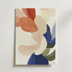 Abstract botanical modern – stilfullt konsttryck från Bozetto, tryckt på matt finpapper