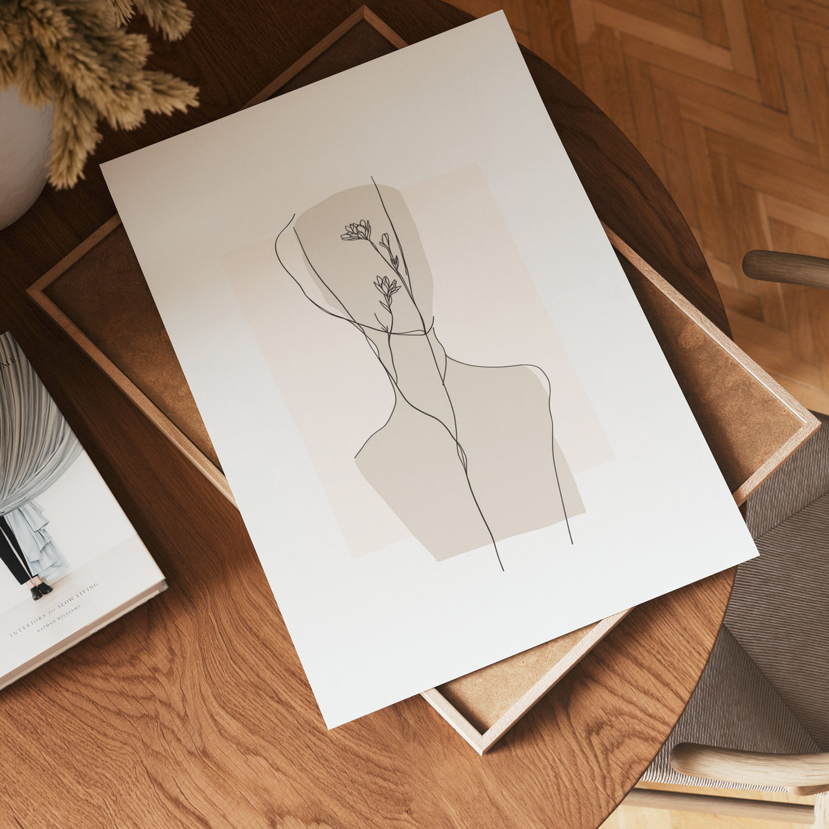 Inner Bloom – affisch med snyggt motiv, köp enkelt hos Bozetto i flera storlekar