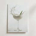 Foam Champagne Drink – stilfullt konsttryck från Bozetto, tryckt på matt finpapper