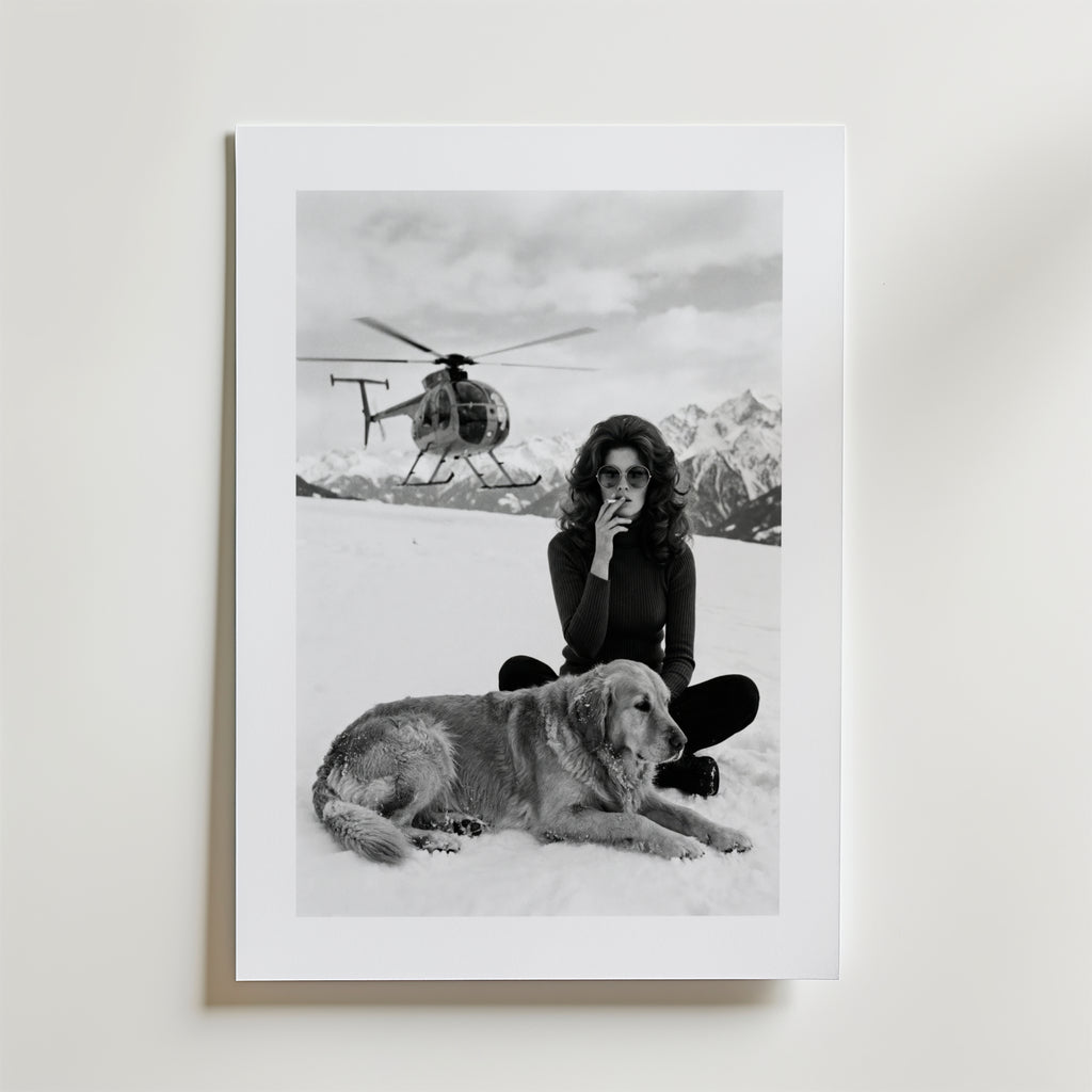 Bundle 4-pack Alpine Icons Collection – kuraterad postercollection som lyfter hemmet hos Bozetto