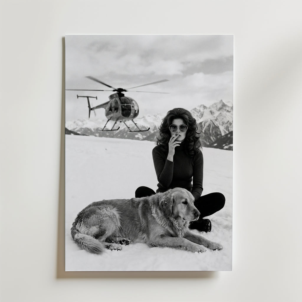 Alpine Icon Serenity Poster – utan passepartout