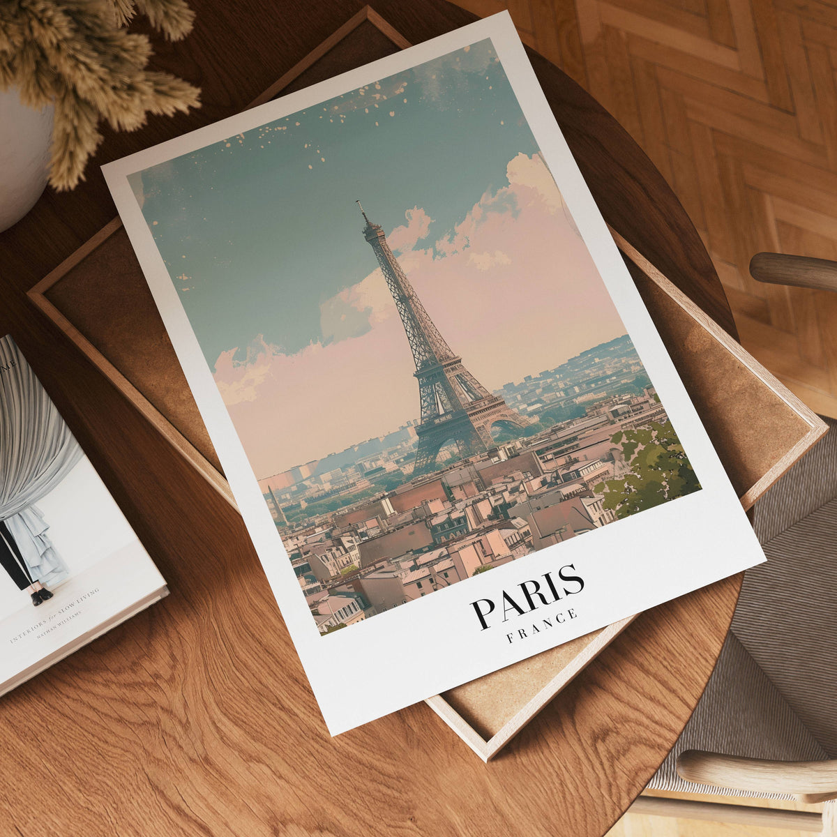 The Paris – affisch med snyggt motiv, köp enkelt hos Bozetto i flera storlekar i hög tryckkvalitet