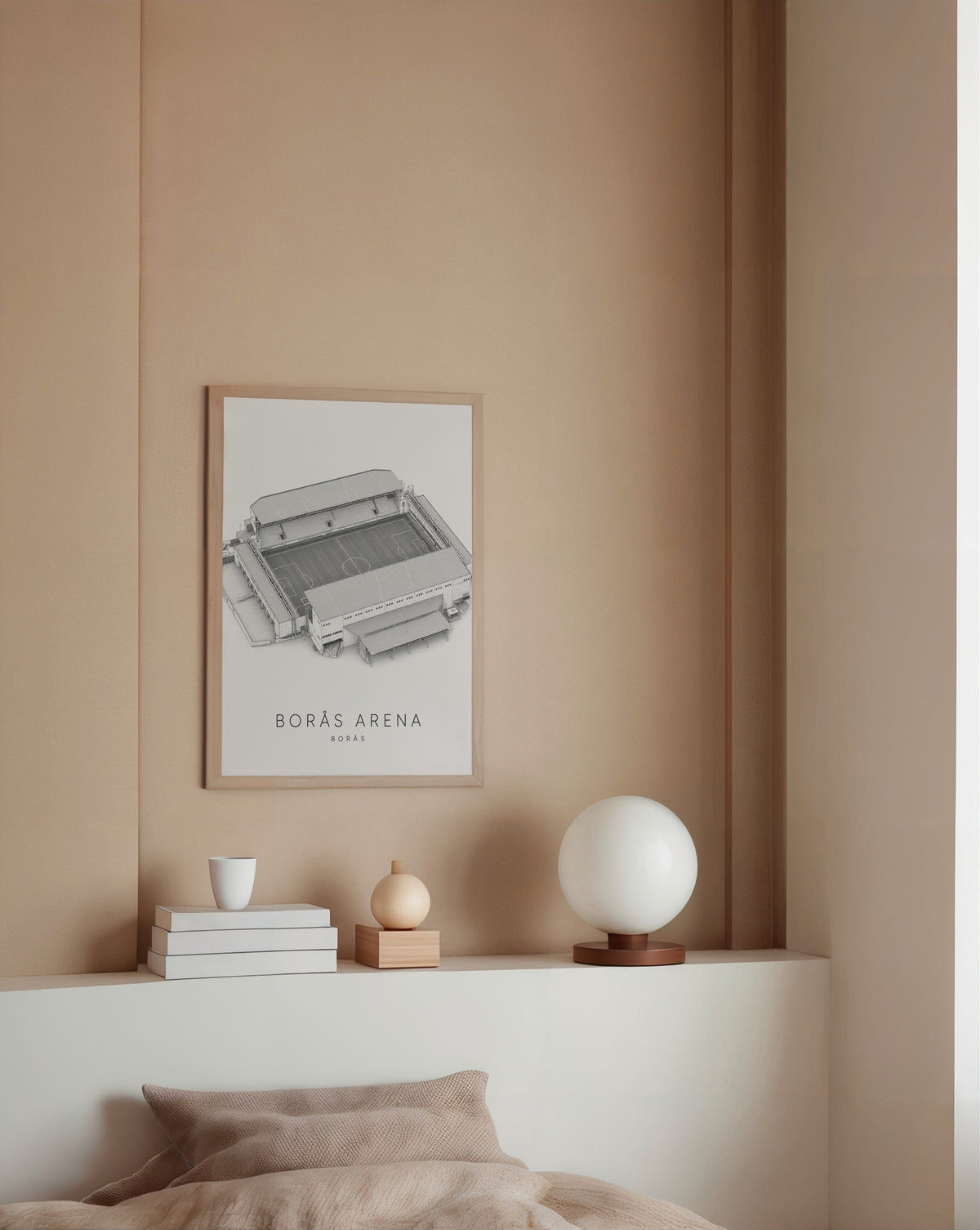 Borås Arena poster i stilrent hem med modern inredning – köp enkelt hos Bozetto i hög kvalitet