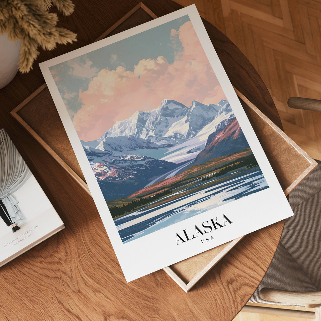 Whispers Of Alaska poster visad rakt fram – Bozetto affisch i hög tryckkvalitet i hög tryckkvalitet