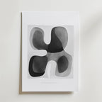Art of Abstraction No. 1 – stilfullt konsttryck från Bozetto, tryckt på matt finpapper