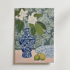 Botanical Still Life – stilfullt konsttryck från Bozetto, tryckt på matt finpapper