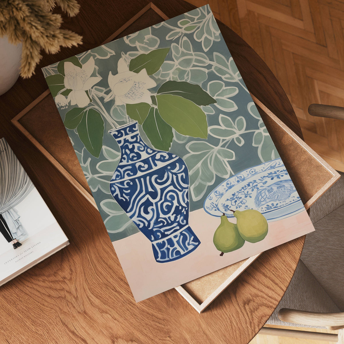 Botanical Still Life poster visad rakt fram – Bozetto affisch i hög tryckkvalitet