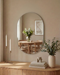 Norrsjön – Oval spegel 50 × 70 cm