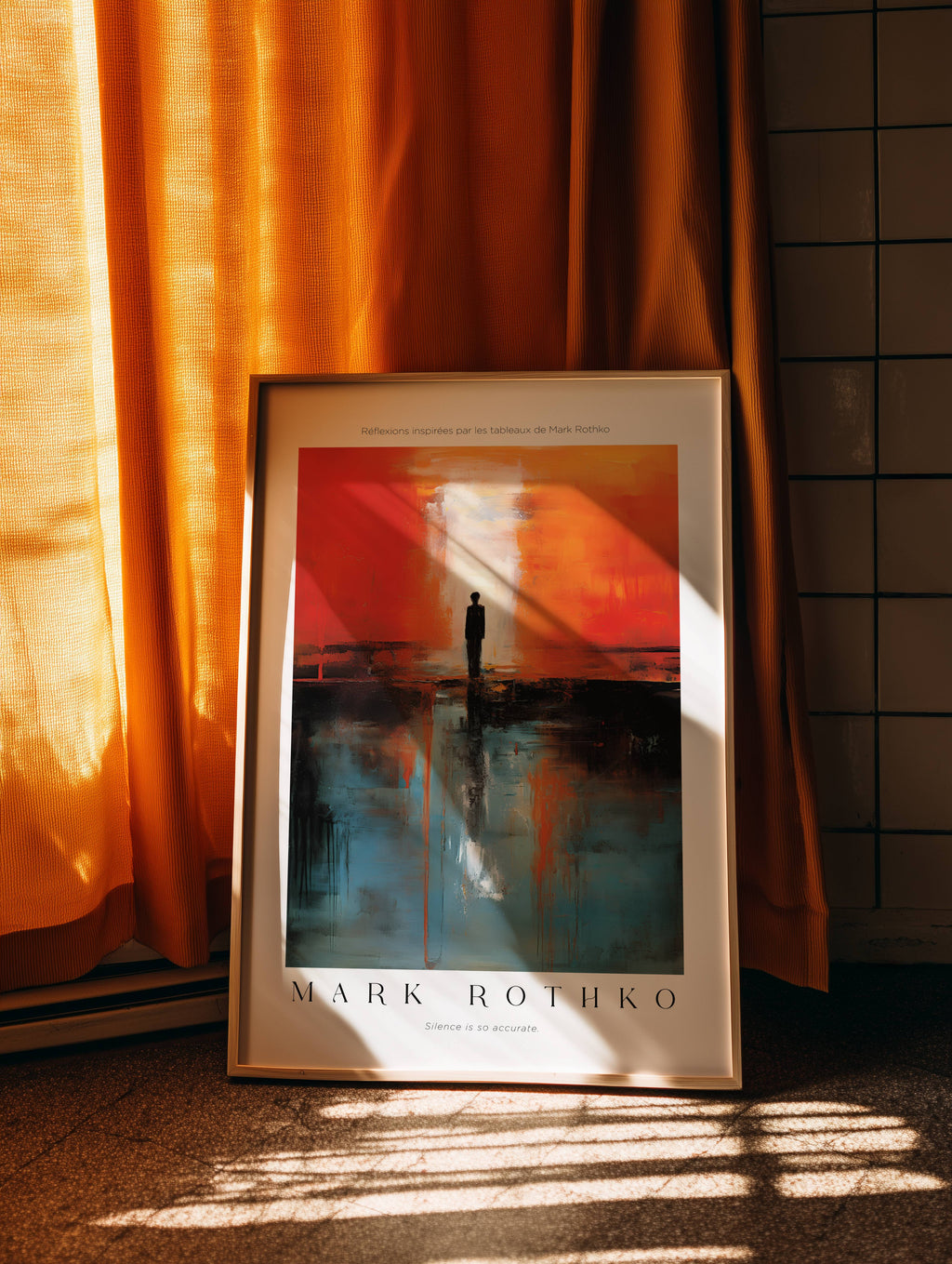 Alone in Color Mark Rothko – affisch med stilfullt motiv från Bozetto i hög kvalitet