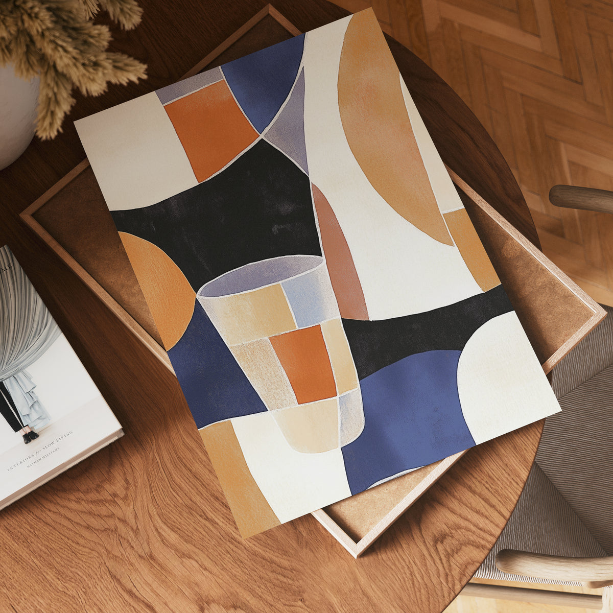 Abstract Shapes poster visad rakt fram – Bozetto affisch i hög tryckkvalitet i hög tryckkvalitet