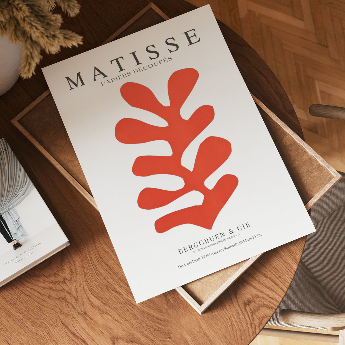 Matisse Papier Decoupes – affisch med stilfullt motiv från Bozetto i hög kvalitet