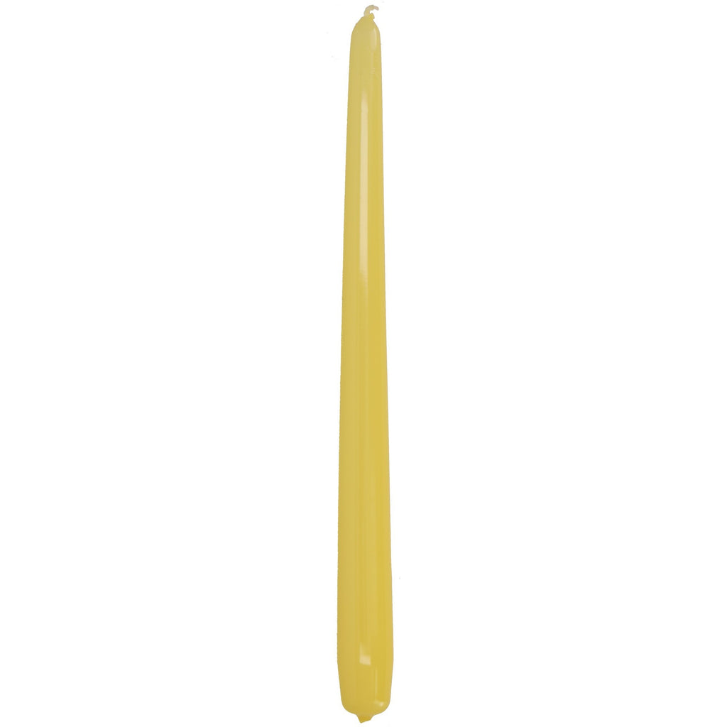 Świece stołowe Miodowy 30 cm 10 szt. – Długi czas palenia