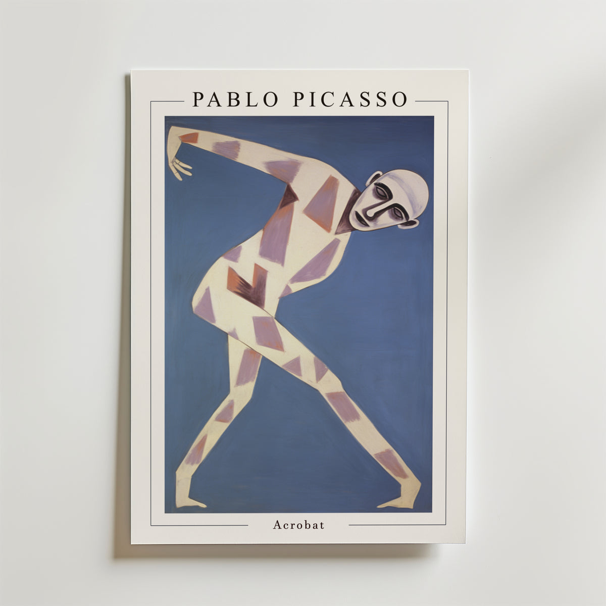 Picasso Circus Performer – stilfullt konsttryck från Bozetto, tryckt på matt finpapper