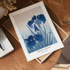 Iris flowers Ohara Koson – affisch med stilfullt motiv från Bozetto i hög kvalitet