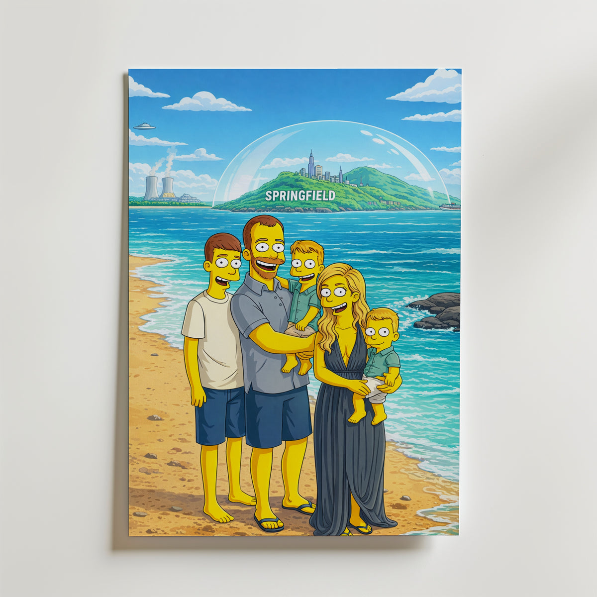 Personlig Poster Simpson - Skapa din egen design