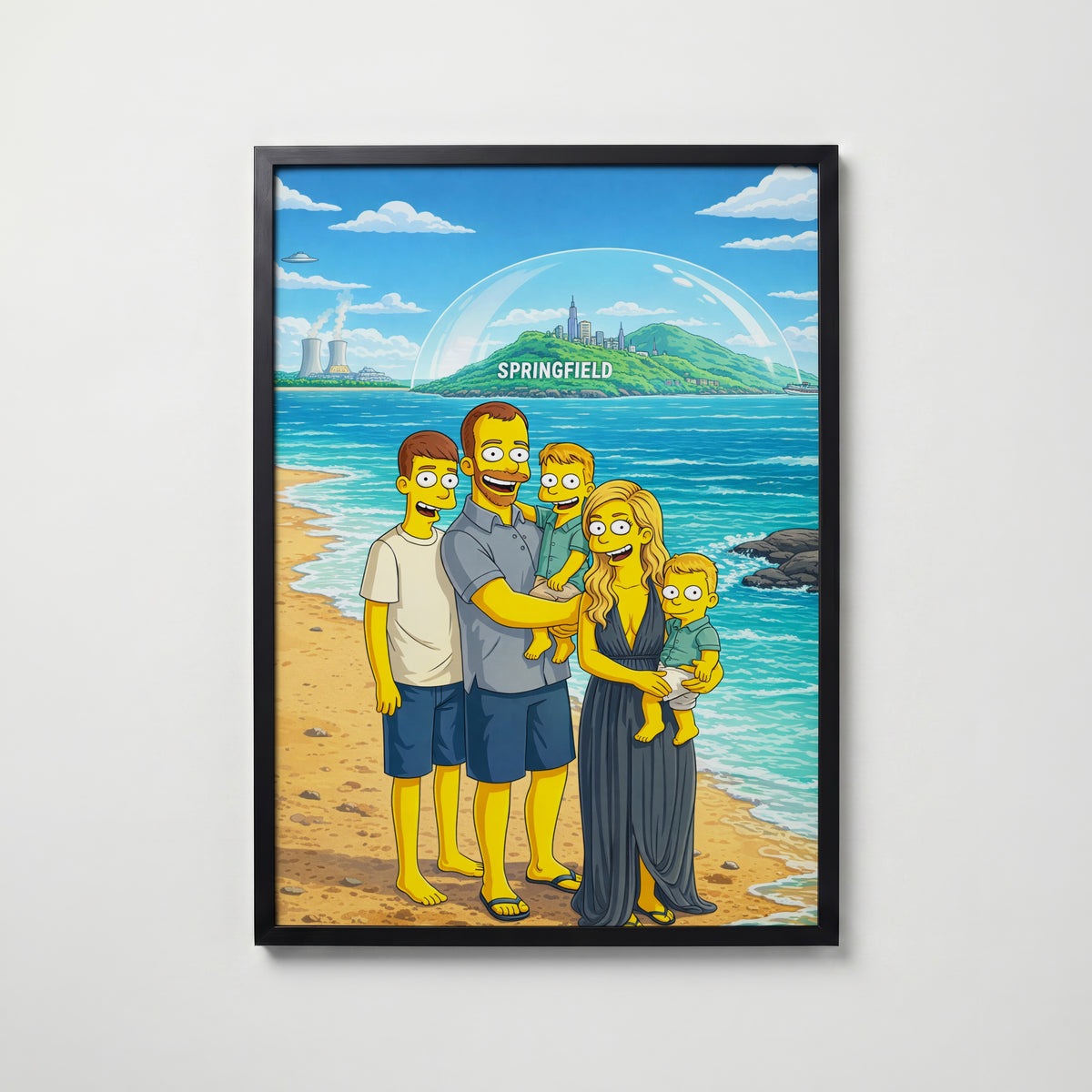 Personlig Poster Simpson - Skapa din egen design