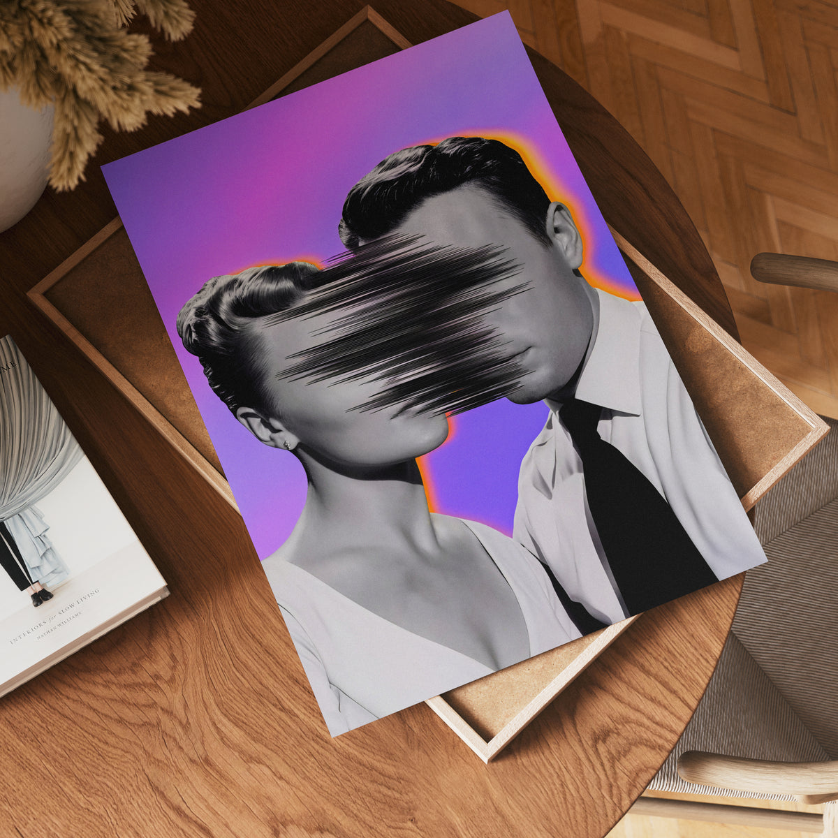 Blurred Connection – affisch med snyggt motiv, köp enkelt hos Bozetto i flera storlekar