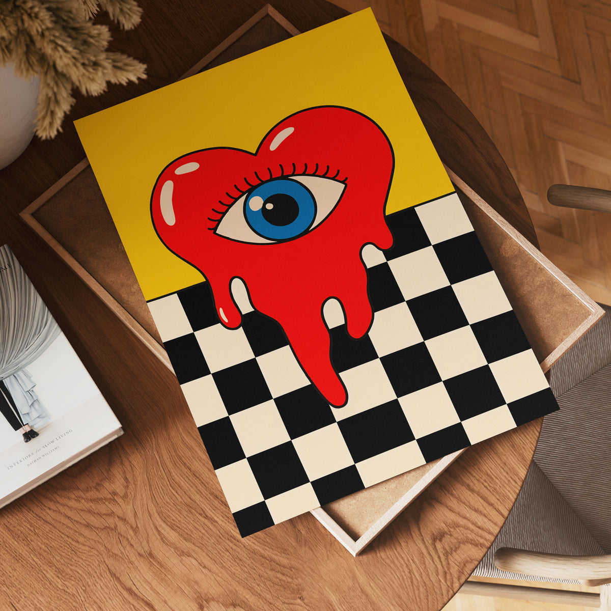 Melting Heart Vision poster visad rakt fram – Bozetto affisch i hög tryckkvalitet